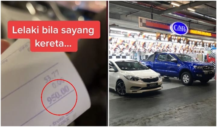 Isteri Terkejut Suami Basuh Kereta Sampai RM950