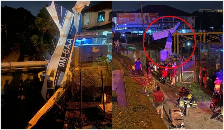 Insiden Pesawat Ringan Terhempas Di Perak: Jurulatih Maut & Seorang Cedera