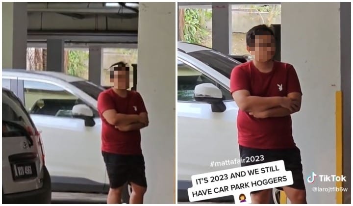 [Video] Lelaki Selamba 'Cop' Parking, Bila Ditegur Siap Boleh Gelak Lagi
