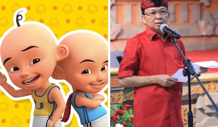 Gubernur Bali menghimbau generasi muda Indonesia untuk berhenti menonton Upin dan Ipin